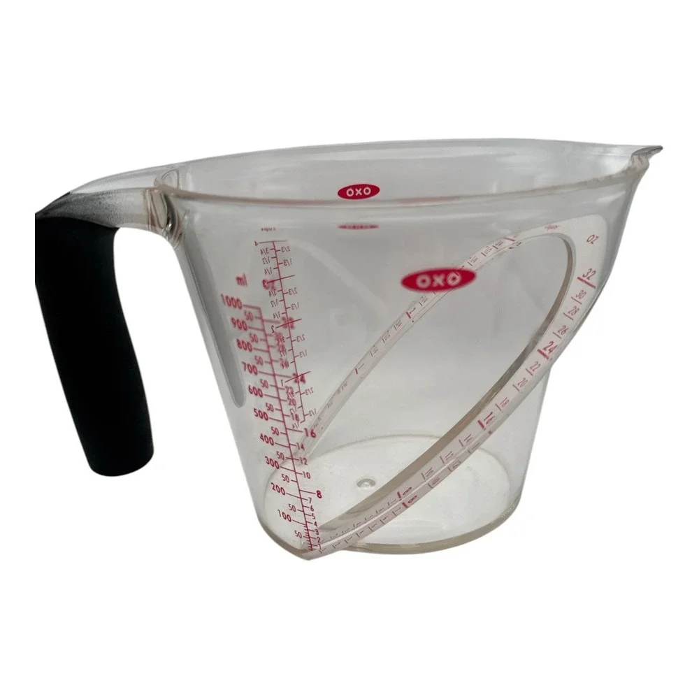 OXO Good Grips Measuring‎ Cups Angled 4 Cup Plastic Non-slip Handle EUC